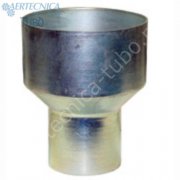 Муфта гальванизированная сталь Ø100/80